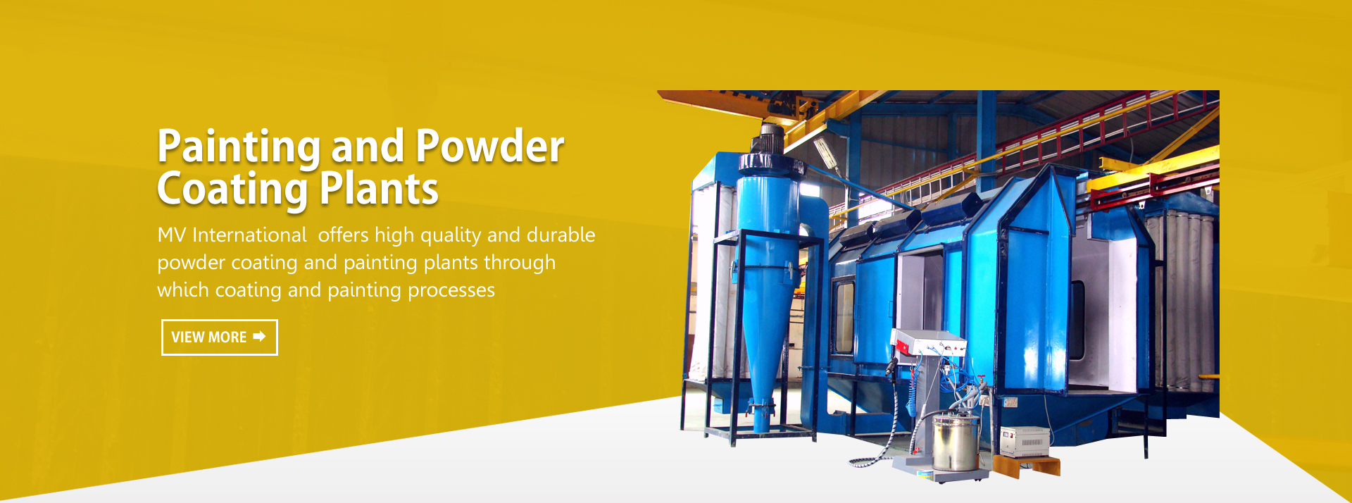 painting powder coating plants